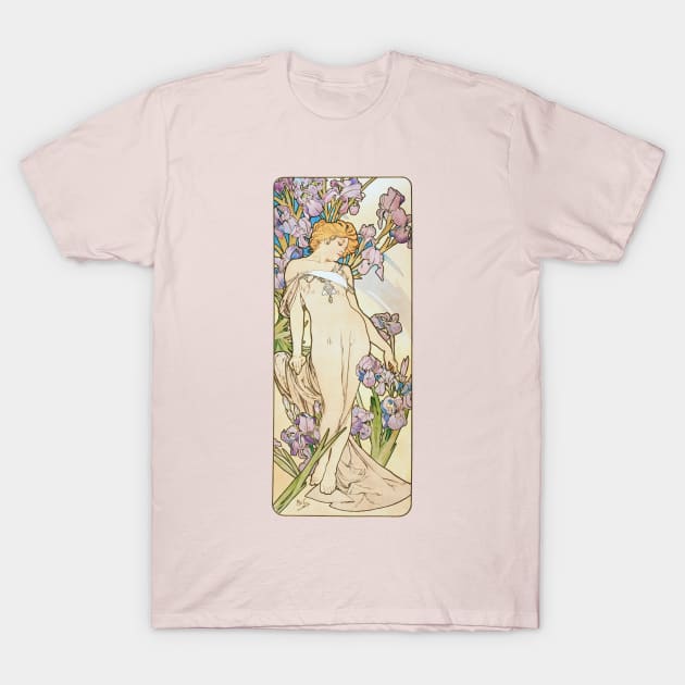 Iris, flower personified T-Shirt by UndiscoveredWonders